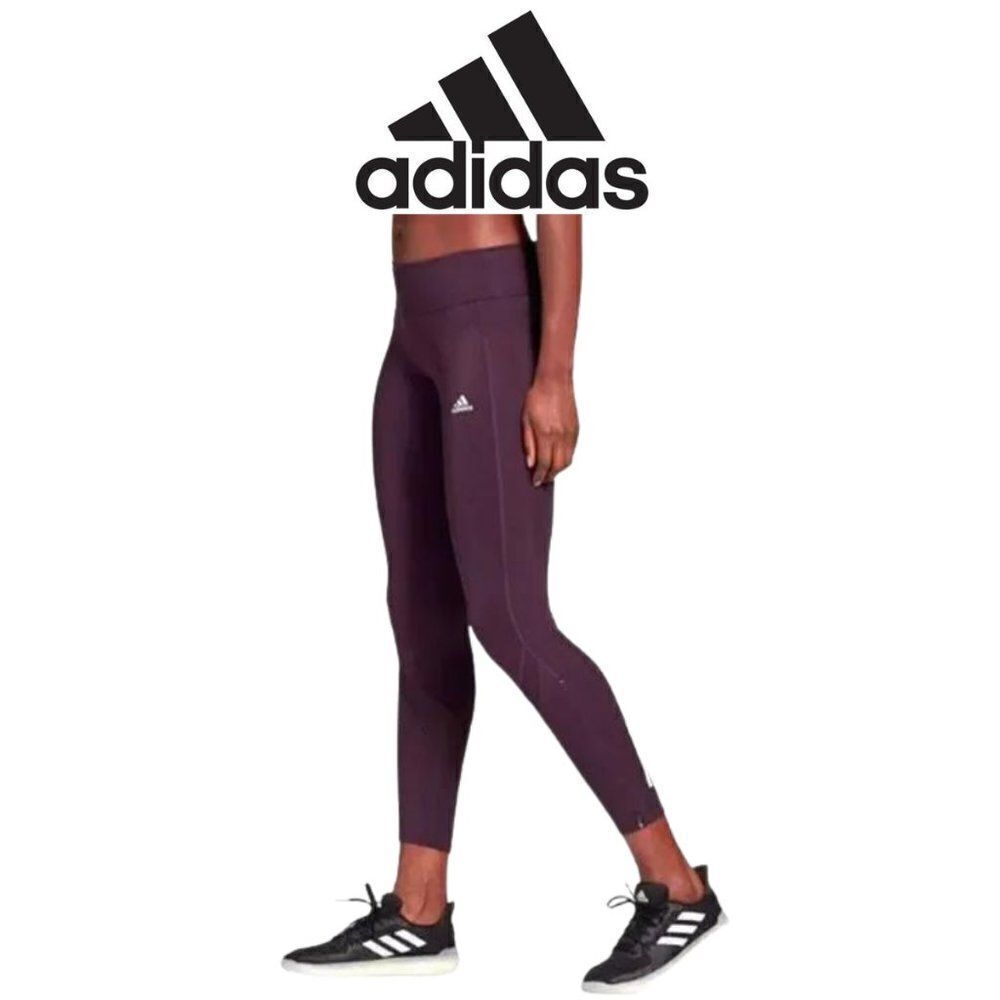 Adidas Women's Noble Purple Own The Run Tights Running Legging Size M